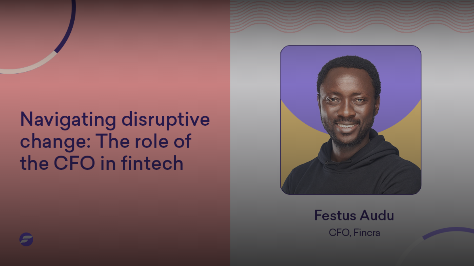 <strong>Navigating disruptive change: The role of the CFO in fintech</strong>