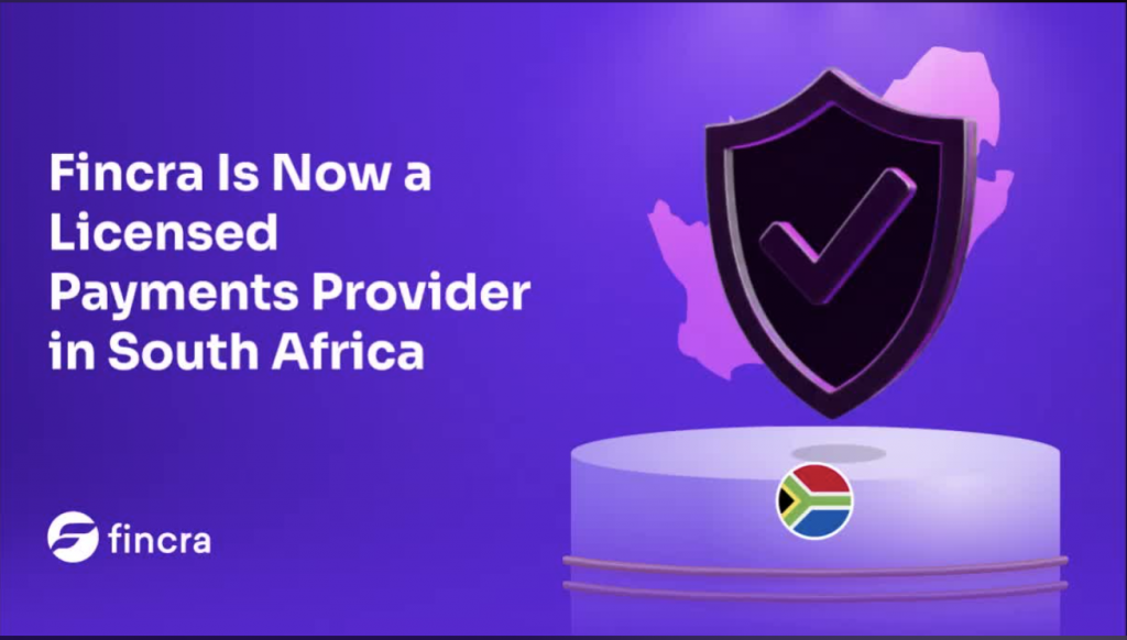 Secured a South African TPPP License with Nedbank