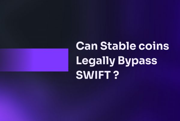 Can Stable coins Legally Bypass SWIFT ?