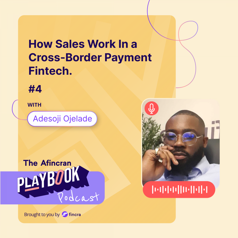 Fincra sales team preparing to sell cross-border payments in Africa